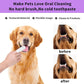 YUHUF-2Packs Teeth Cleaning Finger Wipes for Dogs & Cats, Pet Dental Care by Reducing Plaque and Tartar Remove Bad Breath, Disposable Gentle Gum Care Pet Wipes, (50 Count x2)