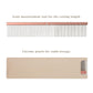 2-in-1 Megal Greyhound Comb for Dogs (Medium/Coarse), 69 Stainless Steel Pins Dog Comb, Aluminum 24.5cm Handle,Lightweight,Gently Remove Dogs’ Head/Body Fur, Professional Grooming Accessories