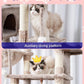 Cat Tree, Cat Tower for Large Cats with 2 Big Platforms, 2 Baskets, condo and Toys, 63" Cat Scratching Posts for Indoor Cats, Muchroom GCT020MU