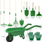 Kids Gardening Tools Outdoor Toys Set Backyard Play with Wheelbarrow Educational STEM Learning Pretend Toys Outdoor Indoor for Toddlers Kids Boys Girls
