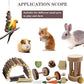 Hamster Toys Set,Guinea Pig Toys Small Animal Chewing Toy and Rat Cage Accessories, 16 Different,Hamster Small Animal Hideout ,Chinchillas, Gerbils, Rats, Rodents Teeth Care,Natural Molar Tools