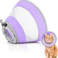 Breathable Air Mesh Cat Cone Collar Soft to Stop Licking, Adjustable, Foldable Lightweight Kitten Cones After Surgery Recovery for Cats & Kittens (Purple, S)