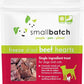 smallbatch Pets Premium Freeze-Dried Beef Heart Treats for Dogs and Cats, 3.5 oz, Made and Sourced in The USA, Single Ingredient, Humanely Raise Meat, No Preservatives or Anything Artificial Ever