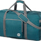 WANDF Foldable Travel Duffel Bag 60-120L Duffle Carry on for Women and Men