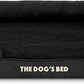 The Dog’s Bed, Medium Black Faux PL 30x23.5, Memory Foam, Pain Relief: Arthritis, Hip & Elbow Dysplasia, Post Surgery, Lameness, Supportive, Calming, Washable Cover, Veterinary Approved