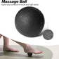 5 in 1 Foam Roller Set Trigger Point Foam Roller, Massage Roller Stick, Massage Ball, Stretching Strap for Deep Muscle Massage Pilates Yoga, Fitness Exercise for Whole Body (Black Diamond)