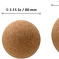 5 PCS Cork Massage Ball, Cork Therapy Ball Wooden, Cork Ball for Muscle Massage, Myofascial Release