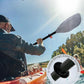 Abahub Adjustable Kayak Paddle 210-230 cm/ 230-250 cm Floating Kayaking Oars Boating Oars Canoeing Oars Black