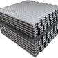 AIRHOP Upgraded 0.79" Extra Thick 48 Sq Ft High-Density Eva Foam Exercise Gym Mats, 12 Pcs Large Interlocking Puzzle Floor Tiles (24"x24") for Home Gym, Black&Gray