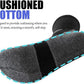 JOYNÉE 5/10 Pairs Mens Lightweight Athletic Crew Socks Cushioned Breathable Long Socks for Sports Running