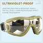 Small Dog Sunglasses with Adjustable Strap UV Protection, Winproof Puppy Sunglasses, Suitable for Dogs Eyes Protection，Soft Dog Goggles