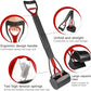 UPSKY 32'' Pooper Scooper for Large Small Dogs, Long Handle Dog Poop Scooper with Waste Bags, Portable Dog Poop Pick Up Tool, Folding Poop Scoop for Yard, Grass, Dirt, Gravel