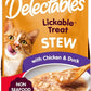 Hartz Delectables Non-Seafood Stew Lickable Wet Cat Treats, Chicken & Duck, 1.4 Ounce (Pack of 12)