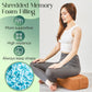 Premium Crushed Sponge Yoga Bolster Pillow for Yin Yoga, Restorative & Meditation - Rectangular Cushion