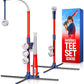 Tee Ball Set for Kids - 4 Year Old Boy Birthday Gift - Baseball Batting Tee for Kids - T Ball Set for Toddlers 3-5, 4-6 - Tball Toys for Ages 3 4 5 6 Year Old Boy - Toddler Outdoor Toys, Baseball Tee