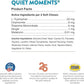 NaturVet Quiet Moments Calming Aid Cat Supplement Plus Melatonin – Helps Reduce Stress in Cats – for Pet Storm Anxiety, Motion Sickness, Grooming, Separation, Travel – 50 Ct. Soft Chews