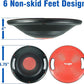 Yes4All Upgraded Wobble Balance Board, 16.34" TPE Non-slip, Stability Board for Home Gym, Standing Desk & Physical Therapy