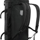 Haimont Duffle Backpack, Travel Duffel Bag with Shoes Compartment, Water-resistant Overnight Daybags for Men Women Daily Trip, Sports Gear, Gym, 45L, Black