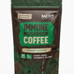 Immunity Mushroom Coffee (60 Servings) Mental Focus Plus Wellness Boost for Immune System Support - Chaga, Reishi & Vitamins C, D3, and Zinc, Mixed with Gourmet 100% Arabica Instant Coffee