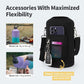 One Gallon Water Bottle Insulated, Triple Wall Vacuum Cold for 48 Hrs & Leak-proof & Non-BPA, 128oz Large Sports Stainless Steel Water Jug with Paracord Handle Straw Spout Lids & DIY Stickers