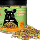 Natural Fruit & Veggie Mix - 6oz Hamster Food Mix, Freeze-Dried Treats for Hamsters, Guinea Pigs, Chinchillas - Supports Healthy Digestion and Teeth,Daily Snack