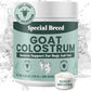 Special Breed Goat Colostrum for Dogs and Cats, Immune Support Supplement for Allergy and Itch Relief, Grass Fed Colostrum Powder - 300 Scoops