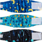CuteBone Reusable Doggie Diapers Male Dog Wraps XS 3 Pack Washable Puppy Belly Bands Small DM11XS