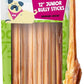 Junior Bully Sticks for Small Dogs | All Natural, Single Ingredient Bully Sticks for Puppies to Medium Dogs (12 Inch - 15pk)