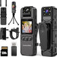 Body Camera with 1.4” Screen Audio and Auto Video Night Vision 1440P UHD Mini Police Wearable Body Worn Cam Portable Small Personal Camcorder Sport Action Outdoor Video Recorder (2K-128GB)