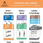 Arena Strength Workout Cards - Instructional Fitness Deck for Booty Band Workouts, Beginner Fitness Guide for Resistance Band Training Exercises at Home. Includes Workout Routines.