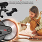 HARISON Semi-Commercial Exercise Bike 400 lbs Capacity, Magnetic Stationary Bikes for Home Gym with Bluetooth & Tablet Holder & Comfortable Seat Cushion