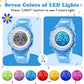 Kids Watch,Boys Watch for 3-15 Year Old Boys,Digital Sport Outdoor Multifunctional Chronograph LED 50 M Waterproof Alarm Calendar Analog Watch for Children with Silicone Band,Kids Gift