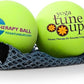 YOGA TUNE UP® Therapy Balls in Tote by Tune Up Fitness - Massage Balls for Trigger Point, Pressure Point & Myofascial Release - Use as Single or Peanut Ball for Pain Relief & Relaxation (Apple Green)