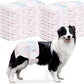 Disposable Dog Diapers Female 90 Count Doggie Diapers for Female Dogs (Waist 16-23.5 in XL) Super Absorbent Extra Large Dog Pads for Heat Excitable Urination or Incontinence - Pink