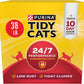 Purina Tidy Cats Clumping Cat Litter, 24/7 Performance Multi Cat Litter - 38 lb. Box