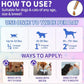 Flea and Tick Prevention Support for Cats and Dogs Natural Flea Treatment Drops with Multivitamin for Pets Oral Natural Supplement Flea and Tick Treatment Drops for All Breeds and Ages