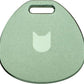 Safety Cat Collar and ID Tag Set, Elastic Quick Release Non Breakaway Collar, Personalized Aluminum Engraved Pet Name Tag, Lightweight for Kitten Small Large Cats (Alpine+Olive-S, Pocket)