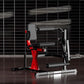 All-in-One Leg Extension and Curl Machine, Adjustable Seated Leg Rotary Extension Machine for Lower Body, Plate Loaded Home Gym Weight Machine for Thigh Workouts