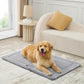 Made4Pets Dog Crate Pad Bed for Extra Large Dogs, Washable & Reversible, Anti-Slip Kennel Mat for Cozy Sleeping, Soft Fluffy Dog Bed for Indoor & Outdoor Use, 48"x30", Gray