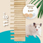 2PCS Wooden Hamster Fence, Bridge Cage Decor, Wooden Hamster Accessory 11.8in（3.93in High）