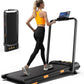 8.7MPH Walking Pad Treadmill for Home with Incline, 3.5HP Real Brushless Treadmill with Incline 350 lb Capacity, Double Deck Running Desk Treadmills Support App and Pre-Set Mode