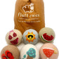 Fluff Ewes Wool Dryer Balls 6 Pack Premium New Zealand Wool Laundry Balls for Dryer, No Static Dryer Balls Laundry Reusable, XL Wool Dryer Balls Cute, Baby Dryer Balls for Dryers - Fun in The Sun