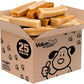 ValueBull Himalayan Yak Cheese Dog Chews, Medium, 25 ct Bulk Pack - Long Lasting for Aggressive Chewers, All Natural, Healthy & Safe, Low Odor Nepal Yak Milk Chews