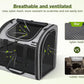 Pecute Cat Backpack with Widened Interior Space, Upgraded Dog Backpack Carrier with Various Ways to Carry, Pet Backpack with Breathable Mesh, Pet Travel Carrier with Soft Padded, Reinforced Support