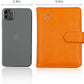 Melsbrinna Rfid Passport Holder for Travel women/Men, Cute Passport Wallet Rfid Blocking Card Slots, Rfid Passport Cover/CaseTravel Wallet, Passport Book Holder (1, Orange)