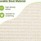 Cat Scratchers for Indoor Cats, Double-Sided Cat Scratcher with Natural Sisal, Scratch Pad for Scratcher Lounge, Durable Solid Wooden Structure