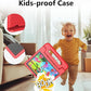 JREN Tablet for Kids｜10 Inch Kids Tablet Android 14｜Octa-core｜64GB｜WiFi ｜Bluetooth｜Parental Control｜Children Content｜Children Toddler Red