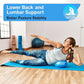 9 Inch Mini Exercise Ball for Pilates, Yoga, and Core Training, Small Exercise Ball with Pump, Guide for Physical Therapy, Balance, Stability, and Stretching, Ideal for Home land Office Fitness