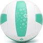 Beach/Water/Sand Volleyballs, Outdoor/Indoor Official Size, Soft Touch Volleyball for Beginners, Cute Volley Ball for Girls/Kids/Youth, Ideal Gifts with Pump for Backyard, Pool, Middle School