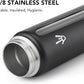 Enerbone 32 oz Insulated Water Bottle, Stainless Steel Bottle with Carrying Strap, Double-Wall Vacuum Insulation Design, Leakproof Sports Bottle with Straw, Keep Drinks Cold or Hot for Hours